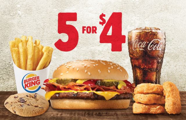 burger-king-5-for-4-dollar-deal